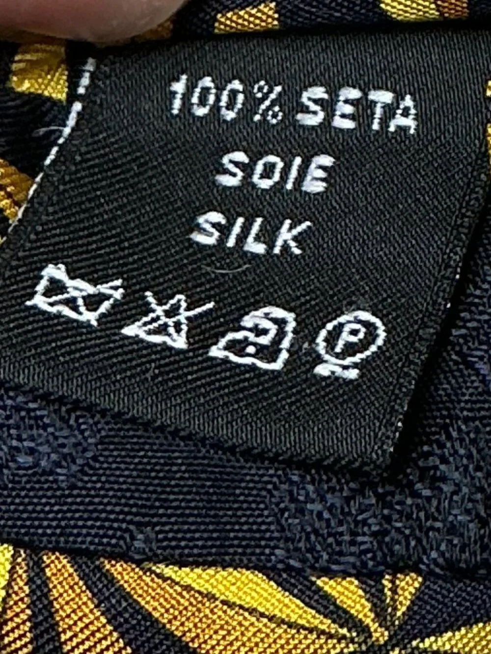 Versace striking silk